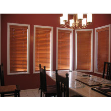 25mm / 35mm / 50mm Horizentation Venetian Solid Basswood Window Blnds (SGD-W-5220)